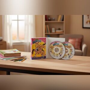 God Rocks Bible Toons Kids CD/DVD Listen To Jesus Sing & Learn